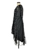 Calvin Klein 100% Polyester Polka Dots Black Casual Dress Size S (estimated) - photo 5