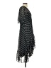 Calvin Klein 100% Polyester Polka Dots Black Casual Dress Size S (estimated) - photo 4