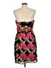 Sam Edelman 100% Polyester Tropical Black Cocktail Dress Size 14 - photo 2