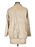 Eileen Fisher Tan Silk Blazer Size L - photo 2