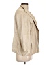 Eileen Fisher Tan Silk Blazer Size L - photo 4