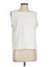 Max Studio Ivory Sleeveless Blouse Size L - photo 1