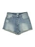 Roxy 100% Cotton Blue Denim Shorts Size 29 waist - photo 1