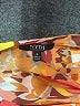 NYDJ 100% Recycled Polyester Floral Orange Short Sleeve Blouse Size S - photo 7