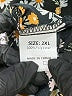 Dokotoo 100% Polyester Floral Black Long Sleeve Blouse Size XXL - photo 8