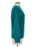 Objectives 100% Acrylic Color Block Teal Pullover Sweater Size M - photo 4