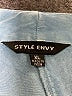 Style Envy 100% Rayon Blue Short Sleeve Blouse Size XL - photo 7