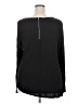 Maurices 100% Polyester Gray Long Sleeve Blouse Size 20 (2) - photo 2