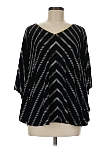 Susan Graver 3/4 Sleeve Blouse (view 1)