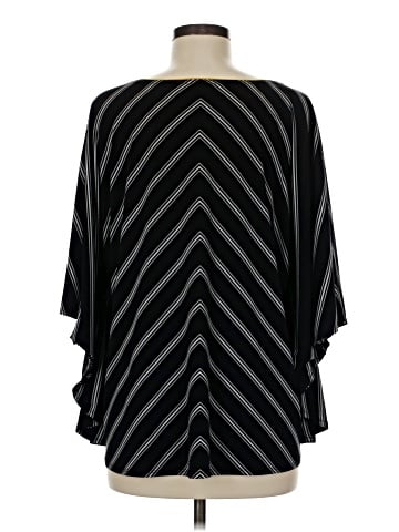 Susan Graver 3/4 Sleeve Blouse (view 2)