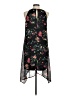 AB Studio 100% Polyester Floral Black Casual Dress Size M - photo 2