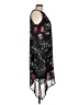 AB Studio 100% Polyester Floral Black Casual Dress Size M - photo 4