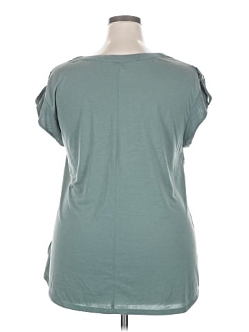 Perseption Concept Short Sleeve Blouse (view 2)