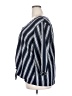 Speed Limit MPH 100% Polyester Stripes Blue 3/4 Sleeve Blouse Size 2X - photo 5