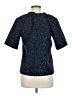 Ann Taylor Blue Short Sleeve Blouse Size M - photo 2