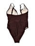 Unbranded Graphic Brown One Piece Swimsuit Size M (estimated) - photo 2