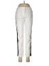 Violets & Roses Color Block Ivory Casual Pants Size 8 - photo 1