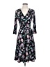 Leota Floral Black Cocktail Dress Size S - photo 1