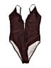 Unbranded Graphic Brown One Piece Swimsuit Size M (estimated) - photo 1
