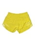 Lululemon Athletica Solid Yellow Athletic Shorts Size 10 (tall) - photo 1