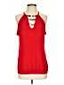 INC International Concepts Red Sleeveless Blouse Size S - photo 1