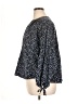 Old Navy 100% Cotton Blue 3/4 Sleeve Blouse Size XL - photo 5