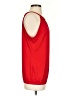 INC International Concepts Red Sleeveless Blouse Size S - photo 4