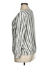 Torrid Stripes Silver 3/4 Sleeve Blouse Size 1X Plus (1) - photo 5