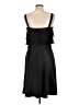 Eva Blue 100% Polyester Black Cocktail Dress Size 12 - photo 2