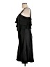 Eva Blue 100% Polyester Black Cocktail Dress Size 12 - photo 5