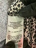 DKNY Animal Print Tan Short Sleeve Blouse Size M - photo 8