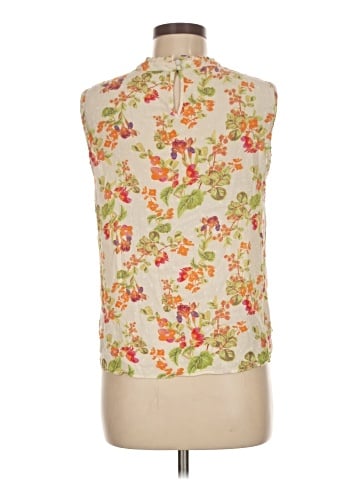 Rose + Olive Sleeveless Blouse (view 2)