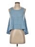 Wyatt Blue Sleeveless Blouse Size S - photo 1