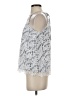 Adiva 100% Polyester Silver Sleeveless Blouse Size S - photo 5