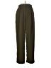 Focus 2000 100% Polyester Solid Green Casual Pants Size 8 - photo 1