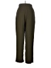 Focus 2000 100% Polyester Solid Green Casual Pants Size 8 - photo 2