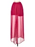 Soprano 100% Polyester Red Formal Skirt Size S - photo 2