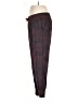 Splendid Plaid Burgundy Casual Pants Size M - photo 5