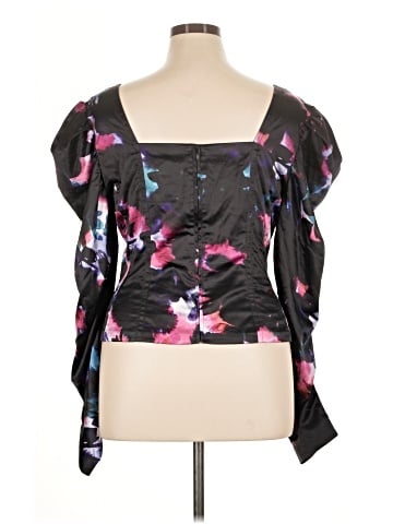 Badgley Mischka Long Sleeve Blouse (view 2)