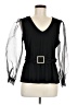 AUW Black 3/4 Sleeve T-Shirt Size M - photo 1