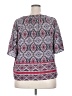 Dana Buchman 100% Rayon Gray Short Sleeve Blouse Size XXL - photo 2