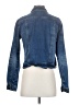 NANETTE Nanette Lepore Graphic Blue Denim Jacket Size XS - photo 2