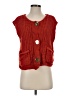 Unbranded 100% Polyester Red Orange Cardigan Size S - photo 1