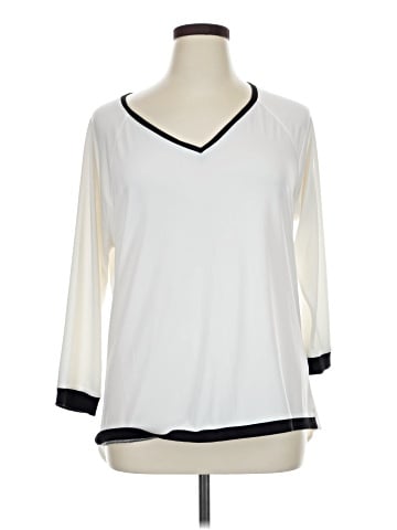 Cynthia by Cynthia Rowley 3/4 Sleeve Top (view 1)