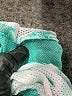 Paradised Stripes Teal Casual Pants Size S - photo 5