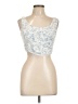 Midnight Sky Ivory Sleeveless Blouse Size L - photo 1