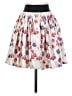 FIORUCCI 100% Polyester Floral White Casual Skirt Size 12 - photo 1