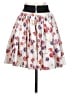 FIORUCCI 100% Polyester Floral White Casual Skirt Size 12 - photo 2