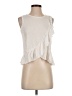 Aqua Ivory Sleeveless Blouse Size XS - photo 1