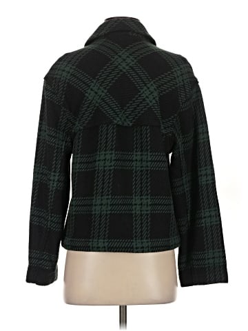 Madewell Flannel Boxy Shirt-Jacket in Plaid (view 2)
